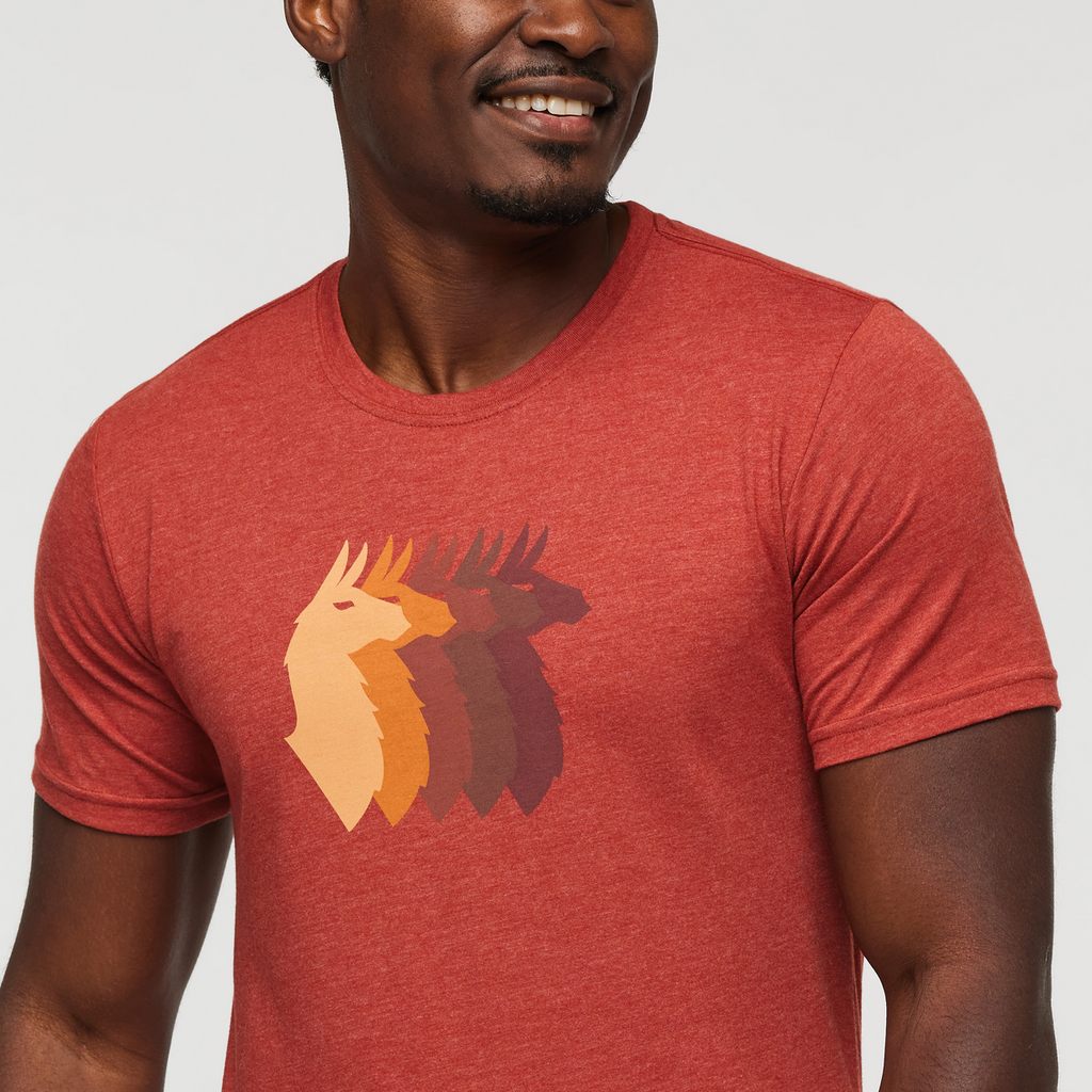 Llama Sequence T-Shirt Men's | Comfortable Outdoor Top