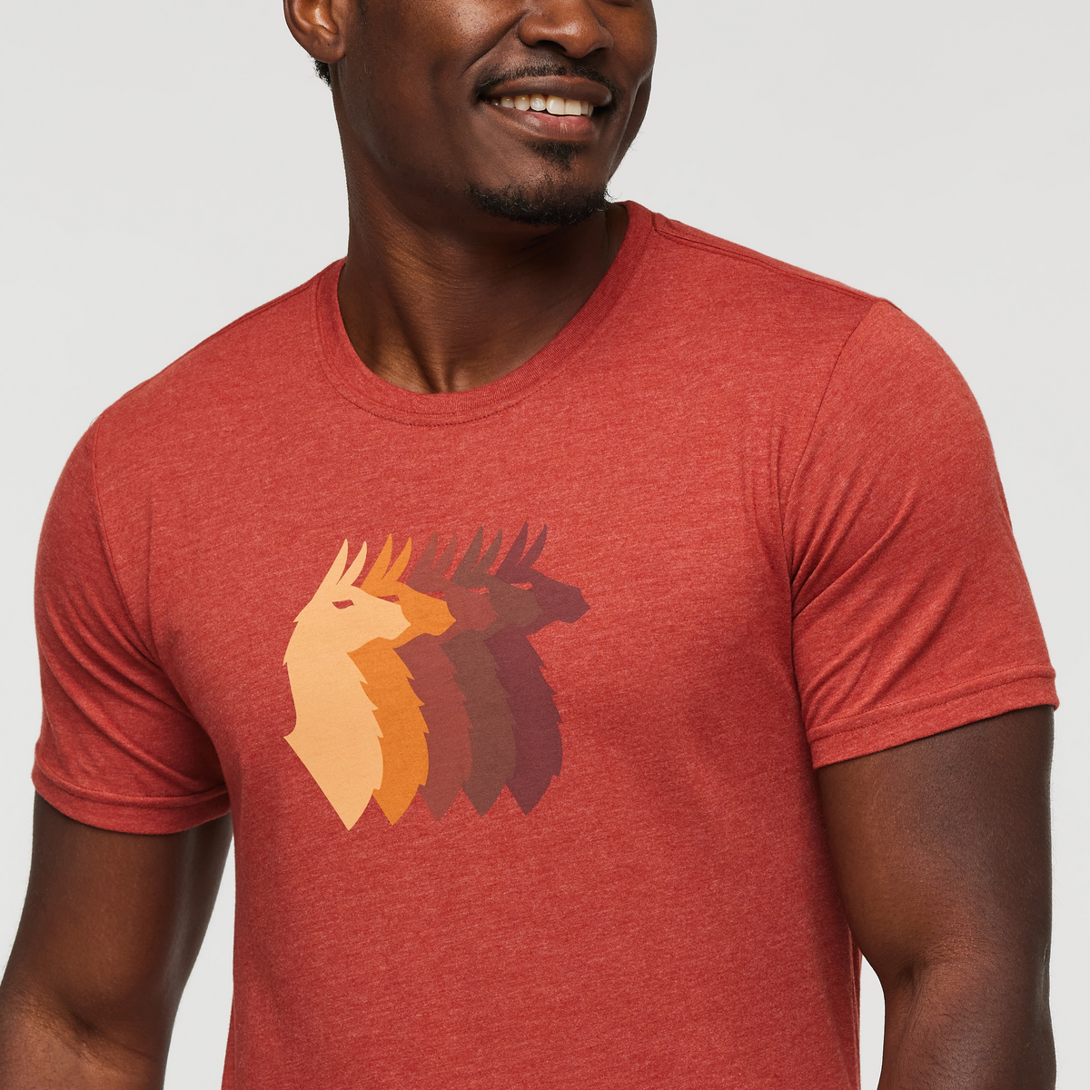 Llama Sequence T-Shirt Men's | Comfortable Outdoor Top