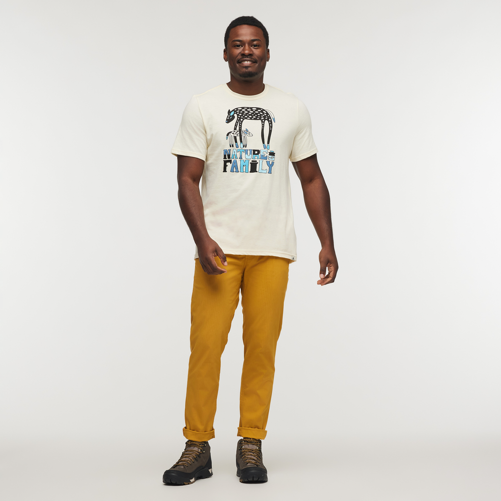 Nature Is Family T-Shirt Men's | Comfortable Outdoor Top