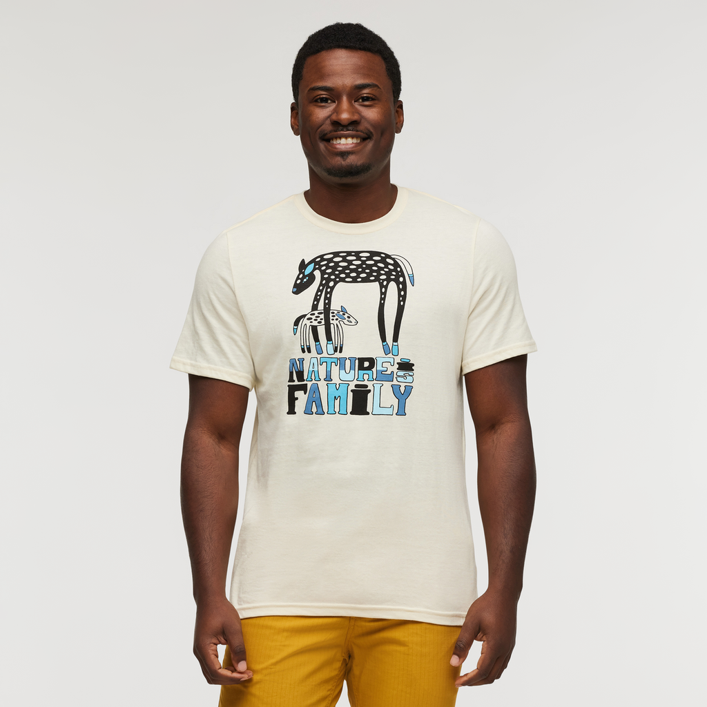 Nature Is Family T-Shirt Men's | Comfortable Outdoor Top