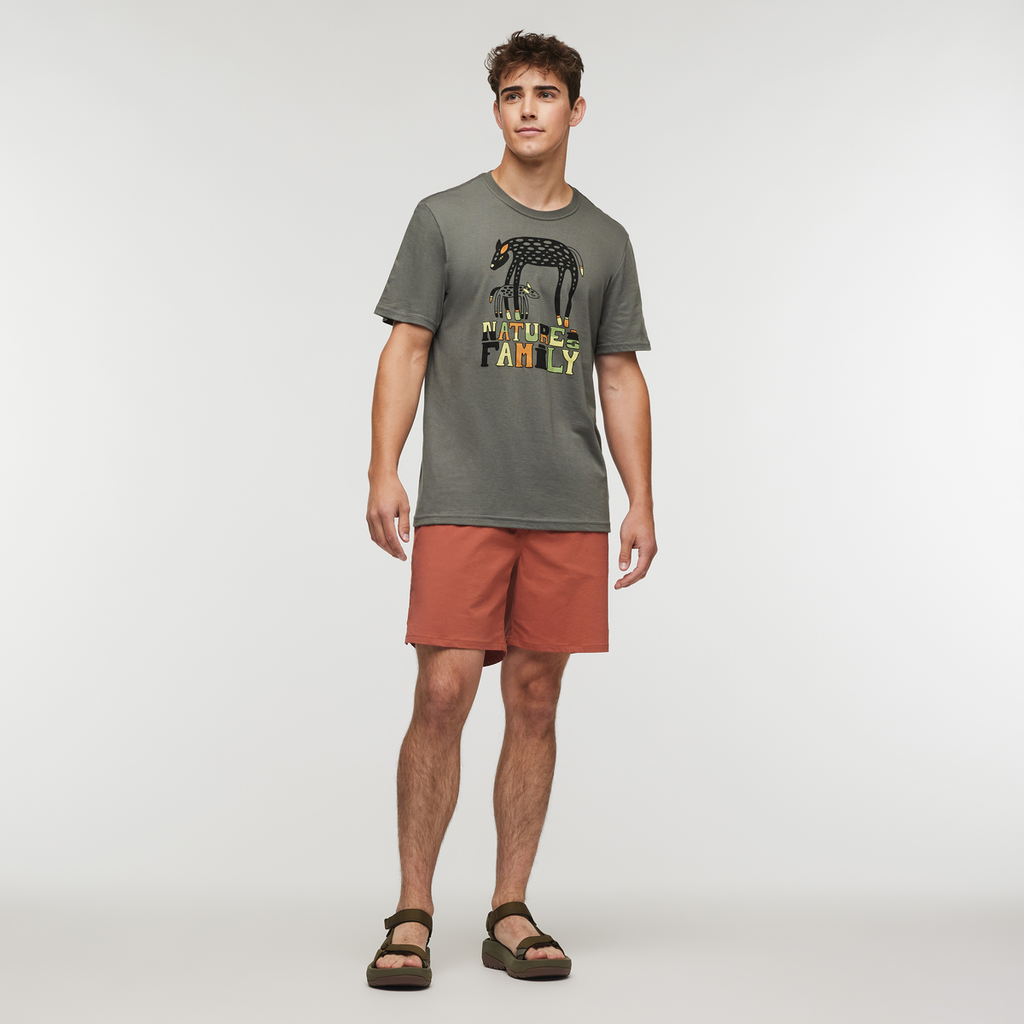 Nature Is Family T-Shirt Men's | Comfortable Outdoor Top