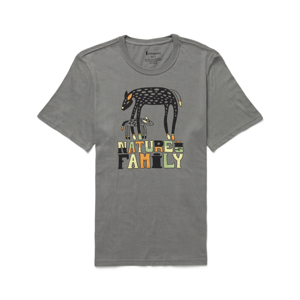 Nature Is Family T-Shirt Men's | Comfortable Outdoor Top