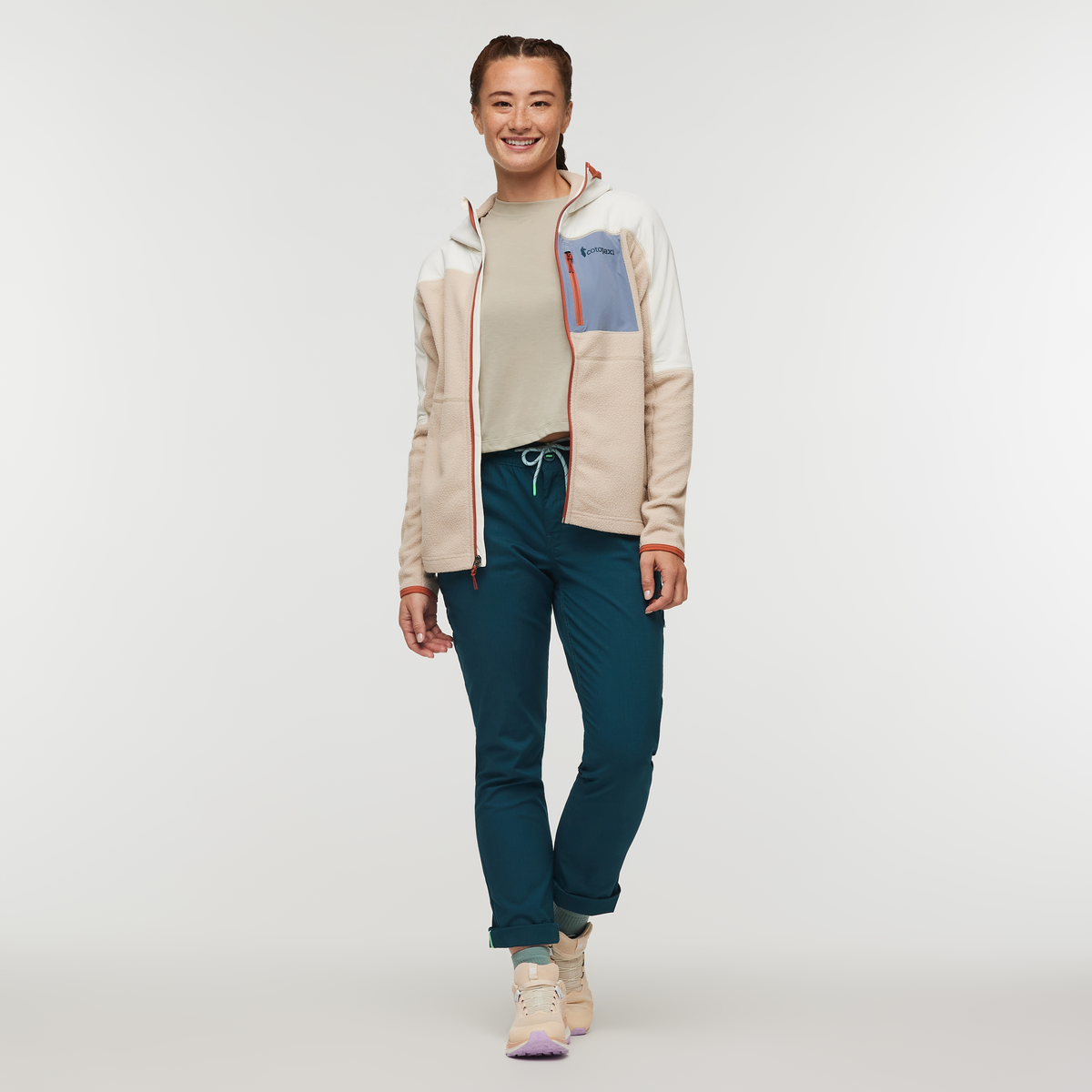 Abrazo Fleece Hooded Full-Zip Jacket Women's | Cozy Outdoor Layer