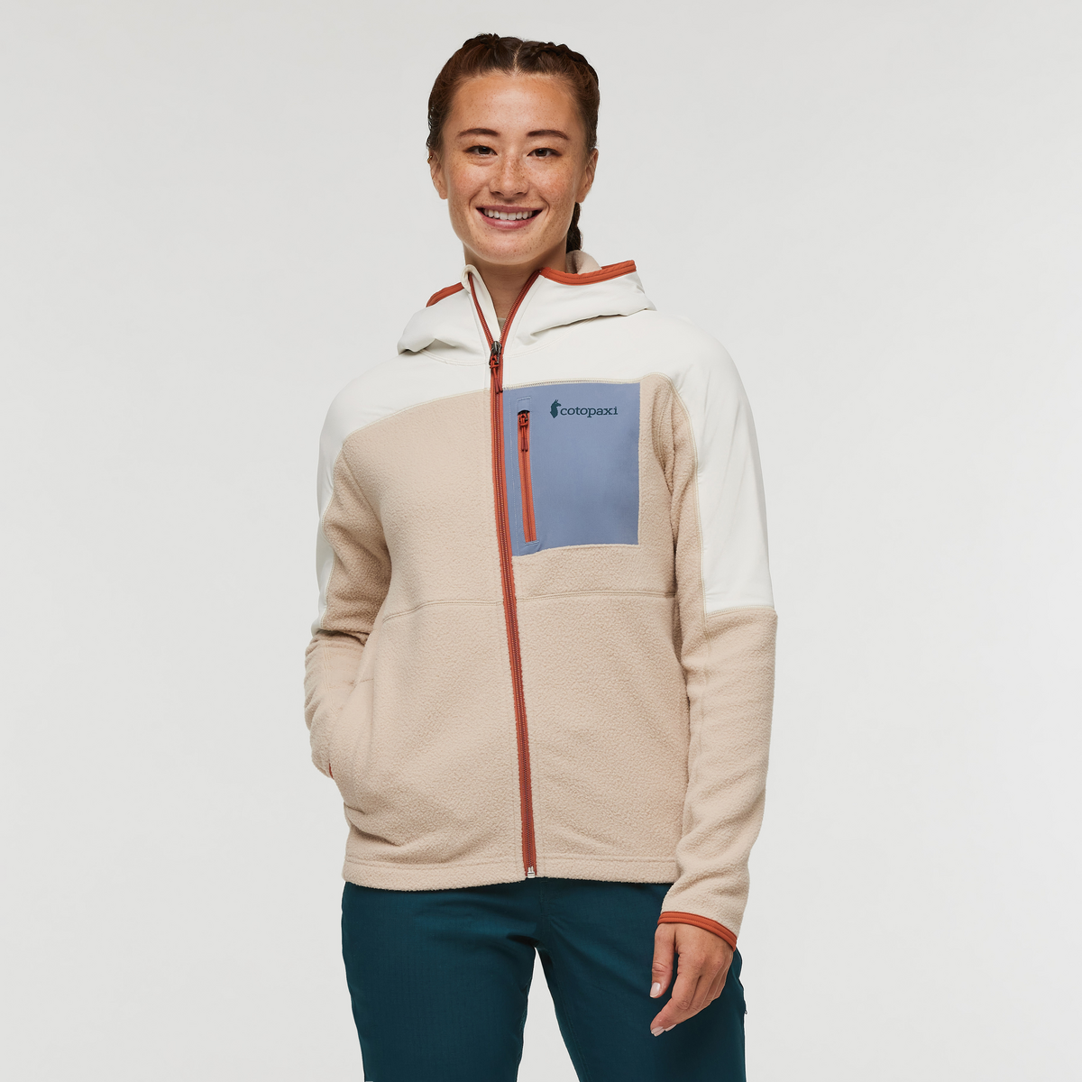 Abrazo Fleece Hooded Full-Zip Jacket Women's | Cozy Outdoor Layer