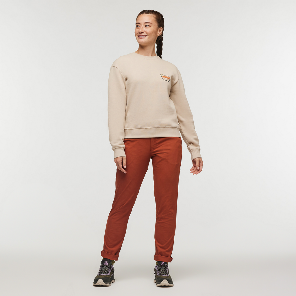 Camp Life Crew Sweatshirt Women's | Comfortable Everyday Layer