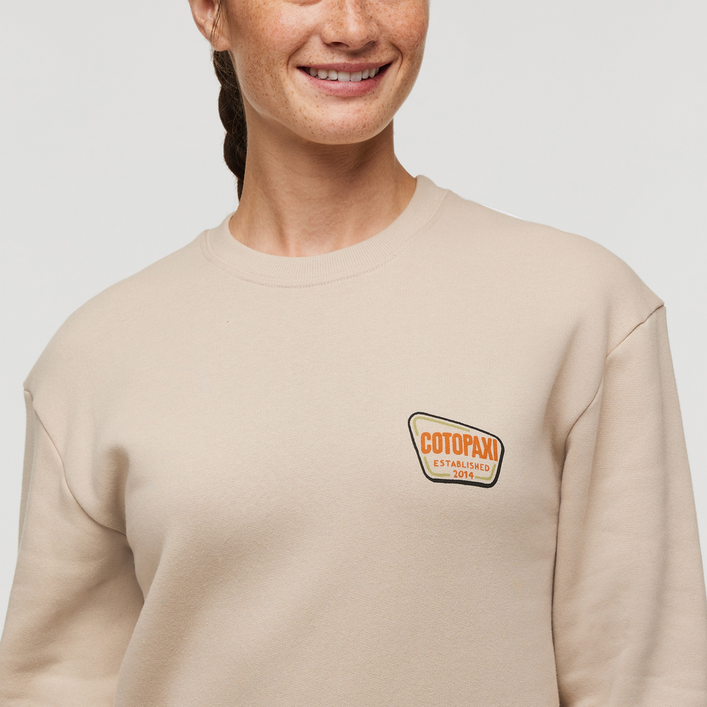 Camp Life Crew Sweatshirt Women's | Comfortable Everyday Layer