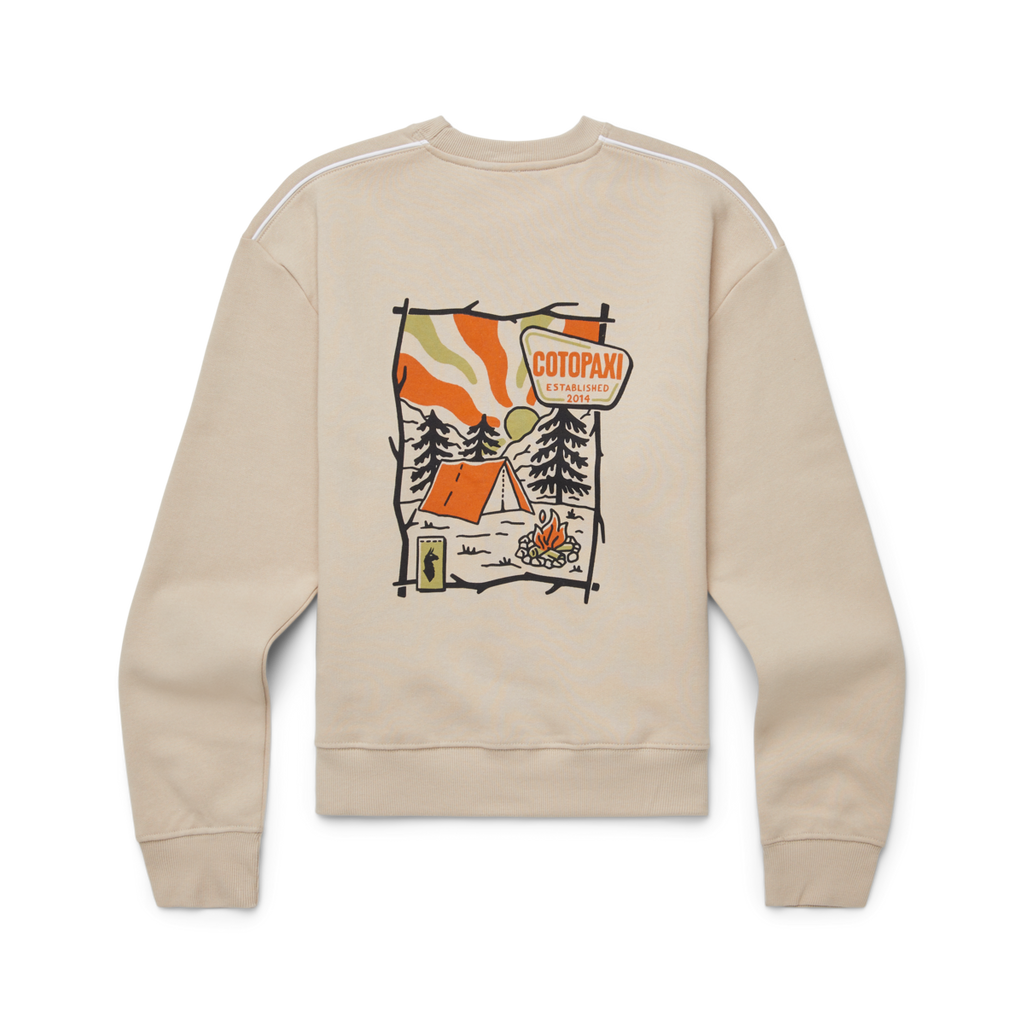 Camp Life Crew Sweatshirt Women's | Comfortable Everyday Layer