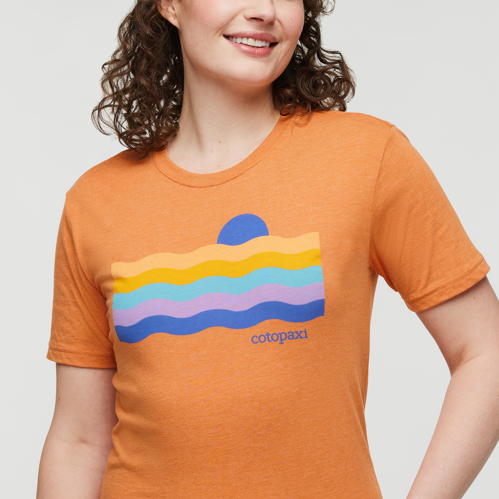 Disco Wave T-Shirt Women's | Comfortable Outdoor Top