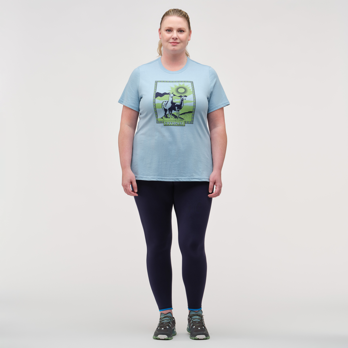 Llama Greetings T-Shirt Women's | Comfortable Outdoor Top