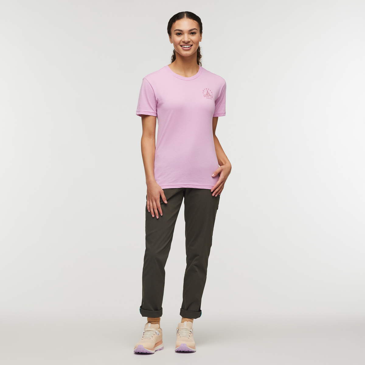 Llama Map T-Shirt Women's | Comfortable Outdoor Top
