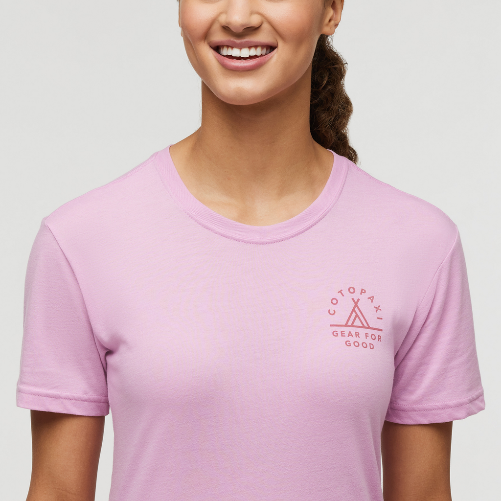 Llama Map T-Shirt Women's | Comfortable Outdoor Top