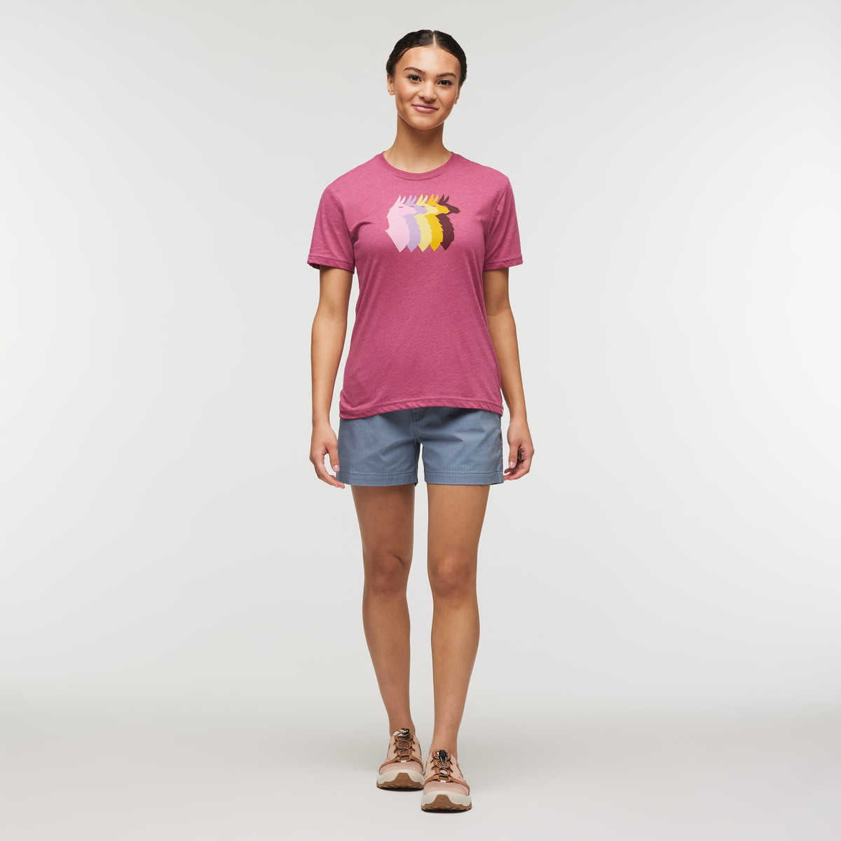 Llama Sequence T-Shirt Women's | Comfortable Outdoor Top
