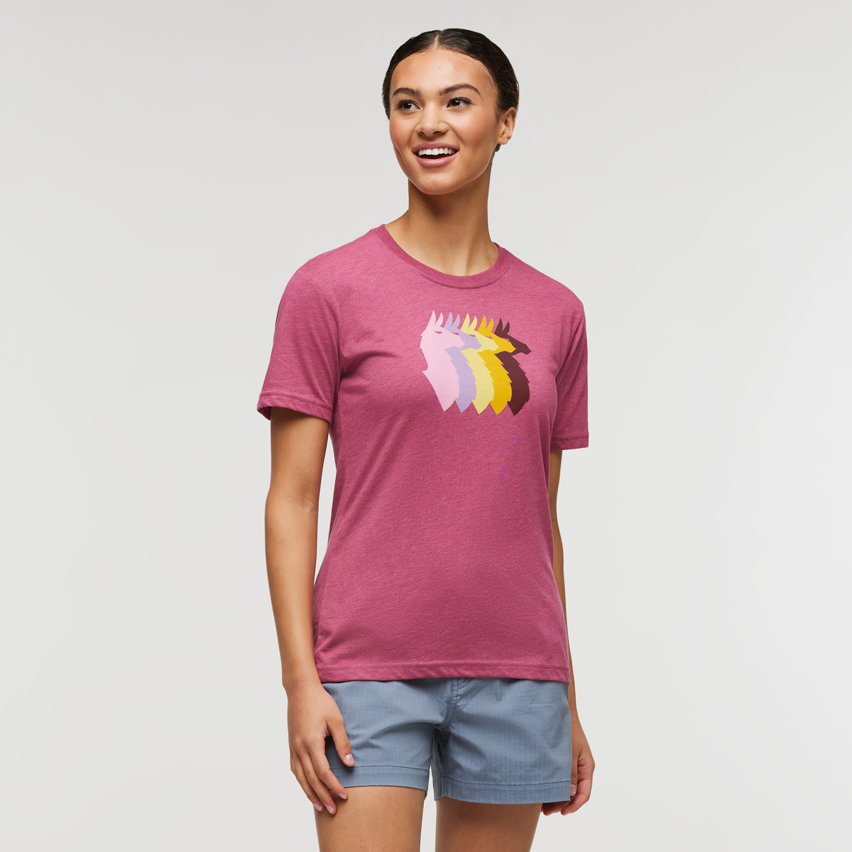Llama Sequence T-Shirt Women's | Comfortable Outdoor Top
