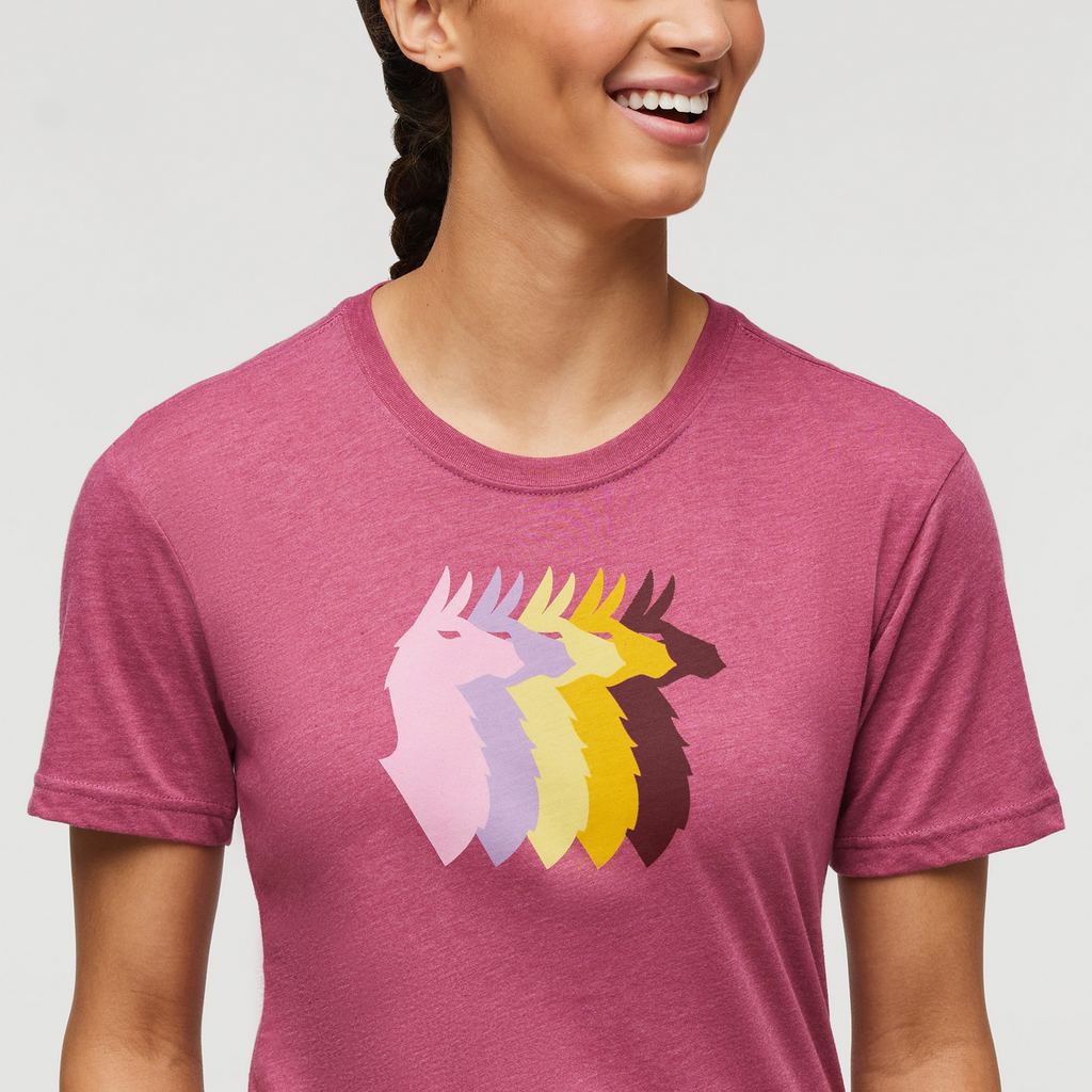 Llama Sequence T-Shirt Women's | Comfortable Outdoor Top