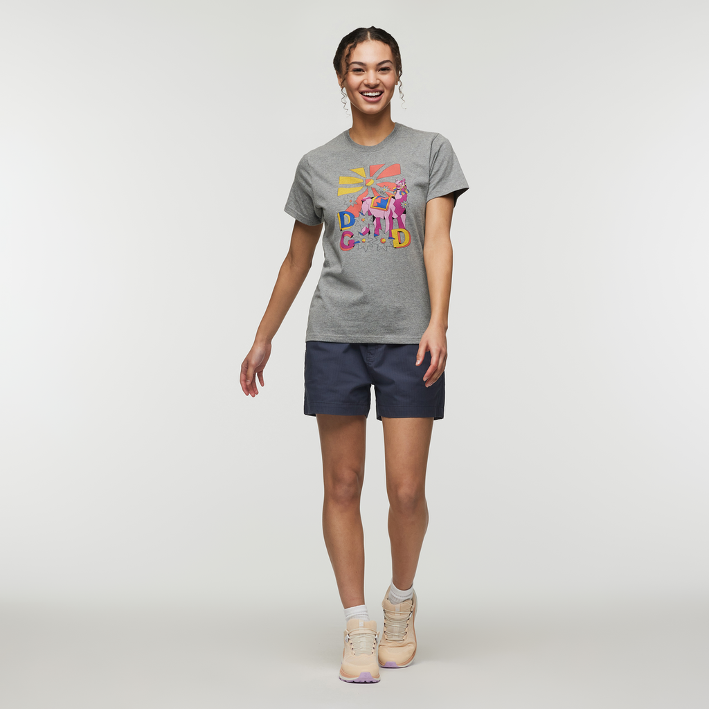 Pompones Do Good T-Shirt Women's | Comfortable Outdoor Top