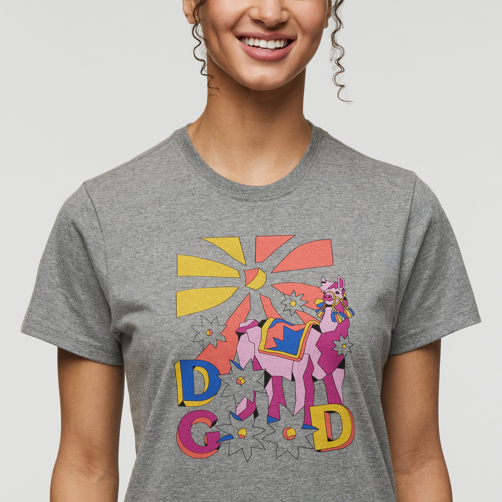 Pompones Do Good T-Shirt Women's | Comfortable Outdoor Top