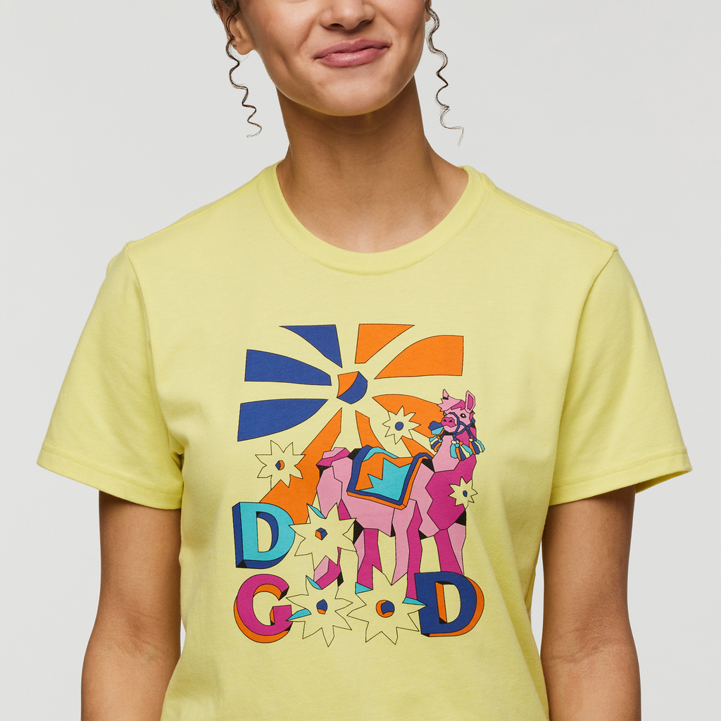 Pompones Do Good T-Shirt Women's | Comfortable Outdoor Top