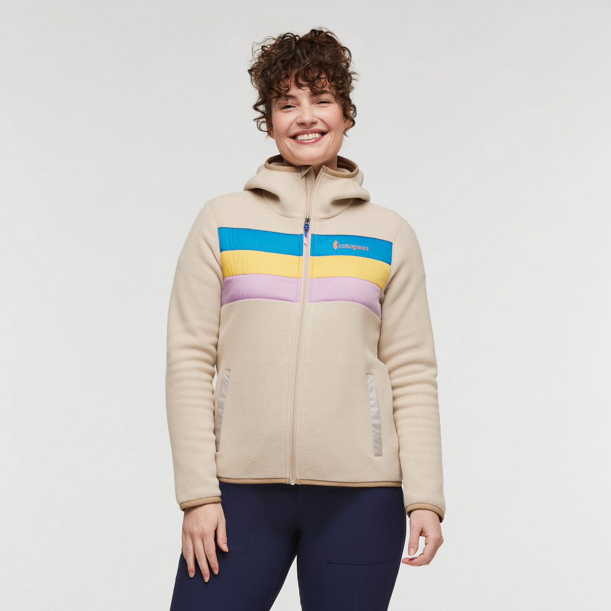 Teca Fleece Hooded Full-Zip Jacket Women's | Cozy Outdoor Layer