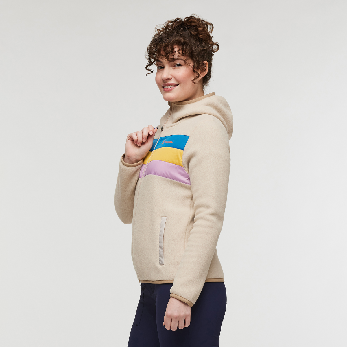 Teca Fleece Hooded Full-Zip Jacket Women's | Cozy Outdoor Layer