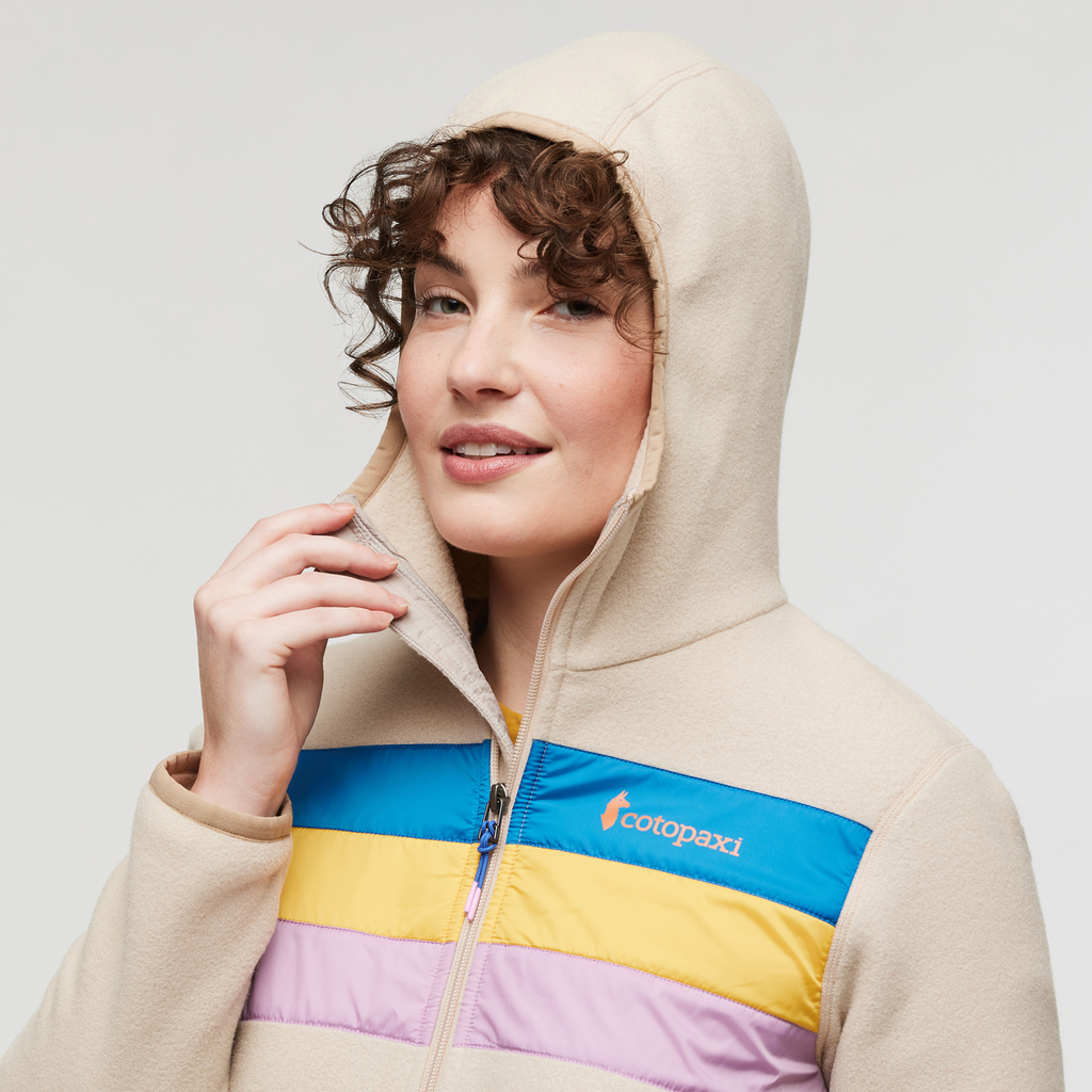 Teca Fleece Hooded Full-Zip Jacket Women's | Cozy Outdoor Layer