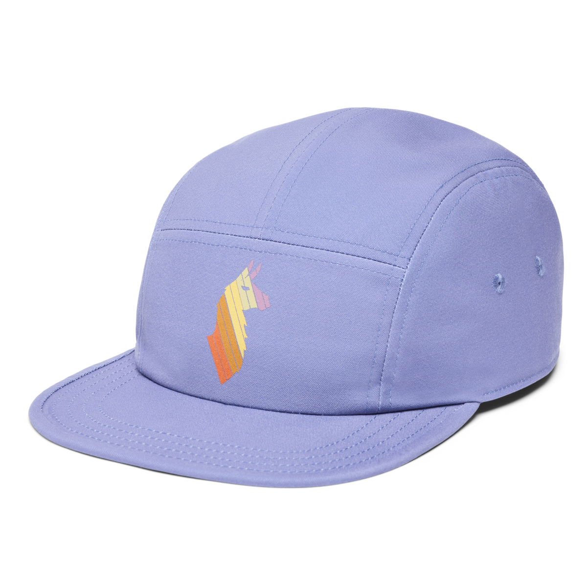 Llama Stripes 5-Panel Hat | Everyday Sun Coverage