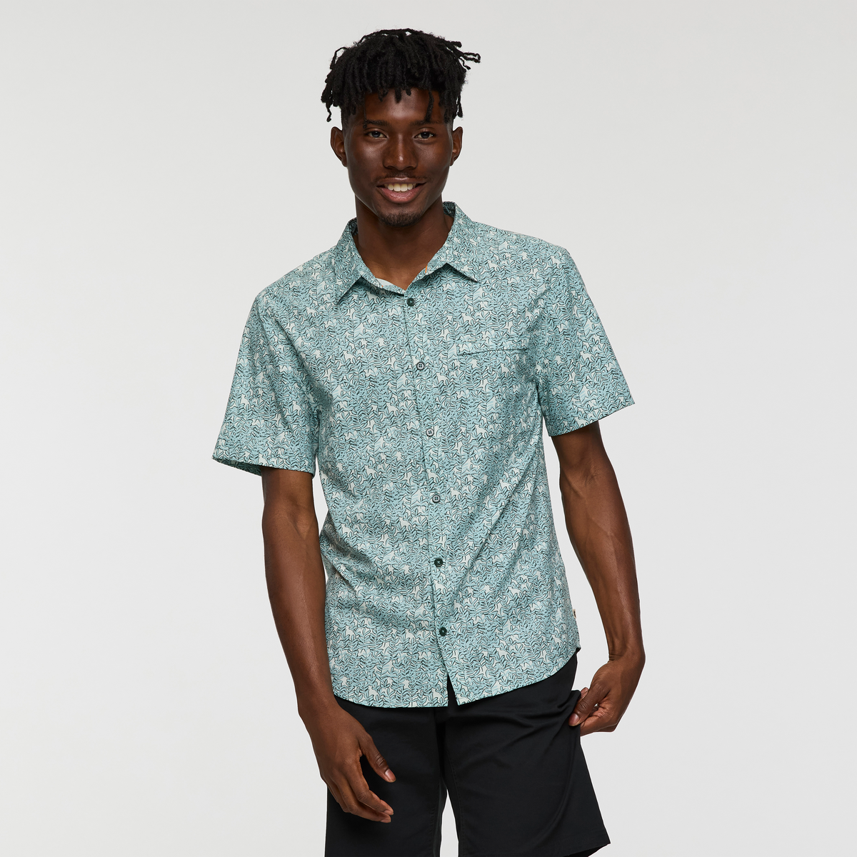 Cambio Button Up Print Men's | Adventure-Ready Comfort