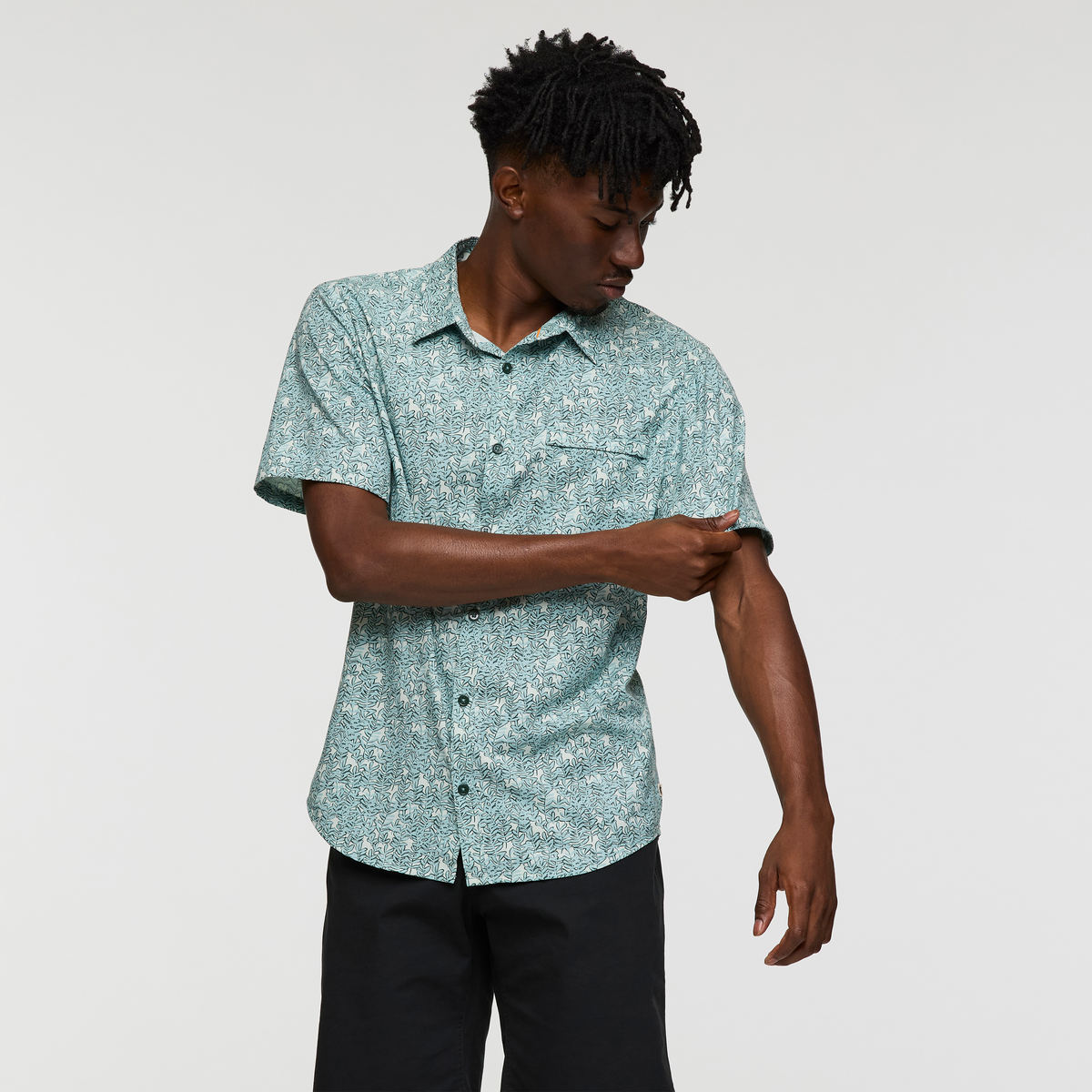 Cambio Button Up Print Men's | Adventure-Ready Comfort