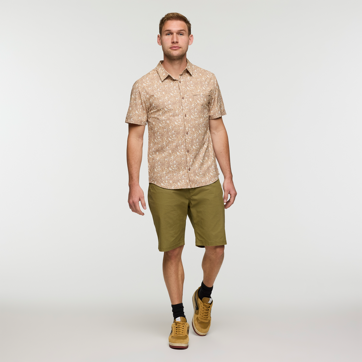Cambio Button Up Print Men's | Adventure-Ready Comfort