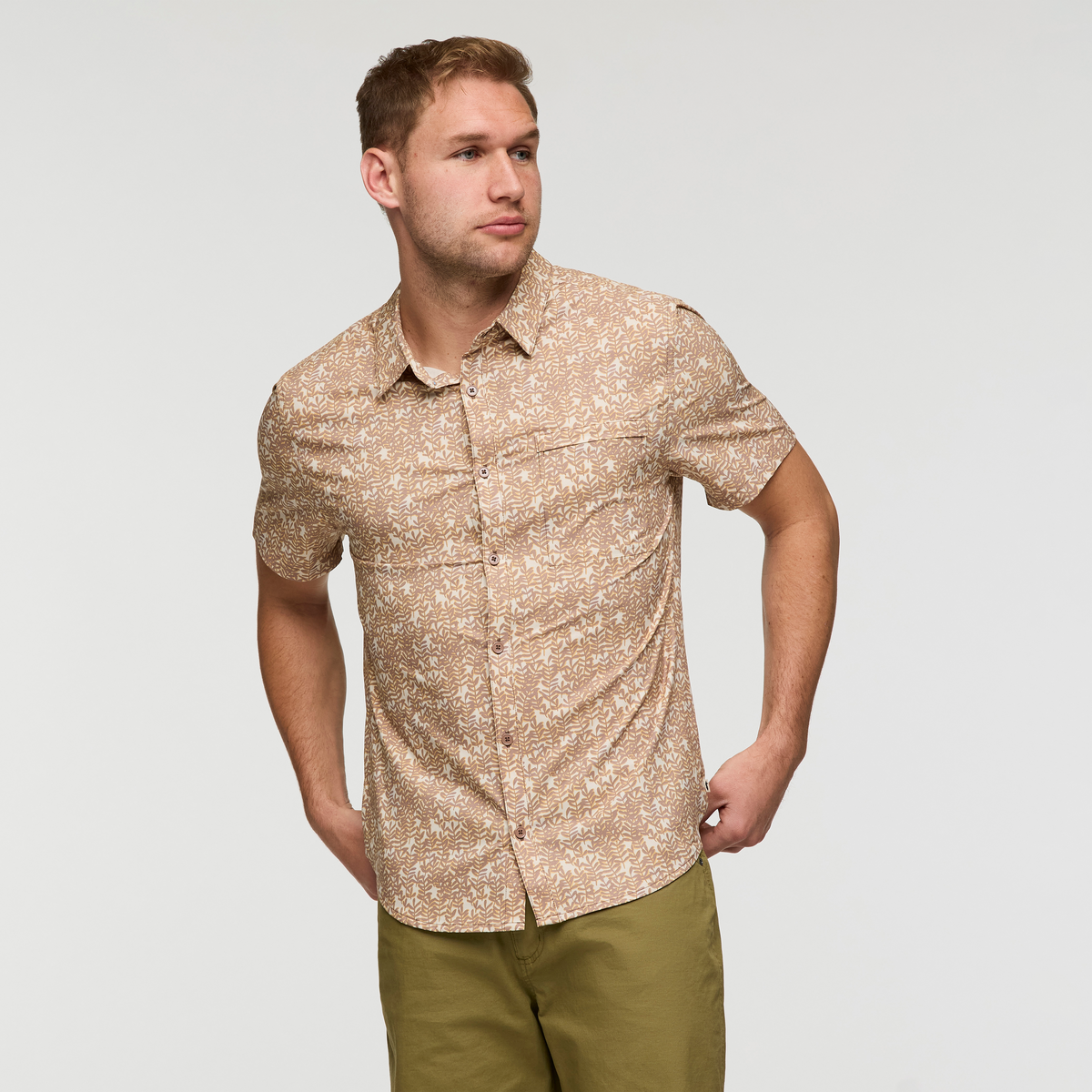 Cambio Button Up Print Men's | Adventure-Ready Comfort
