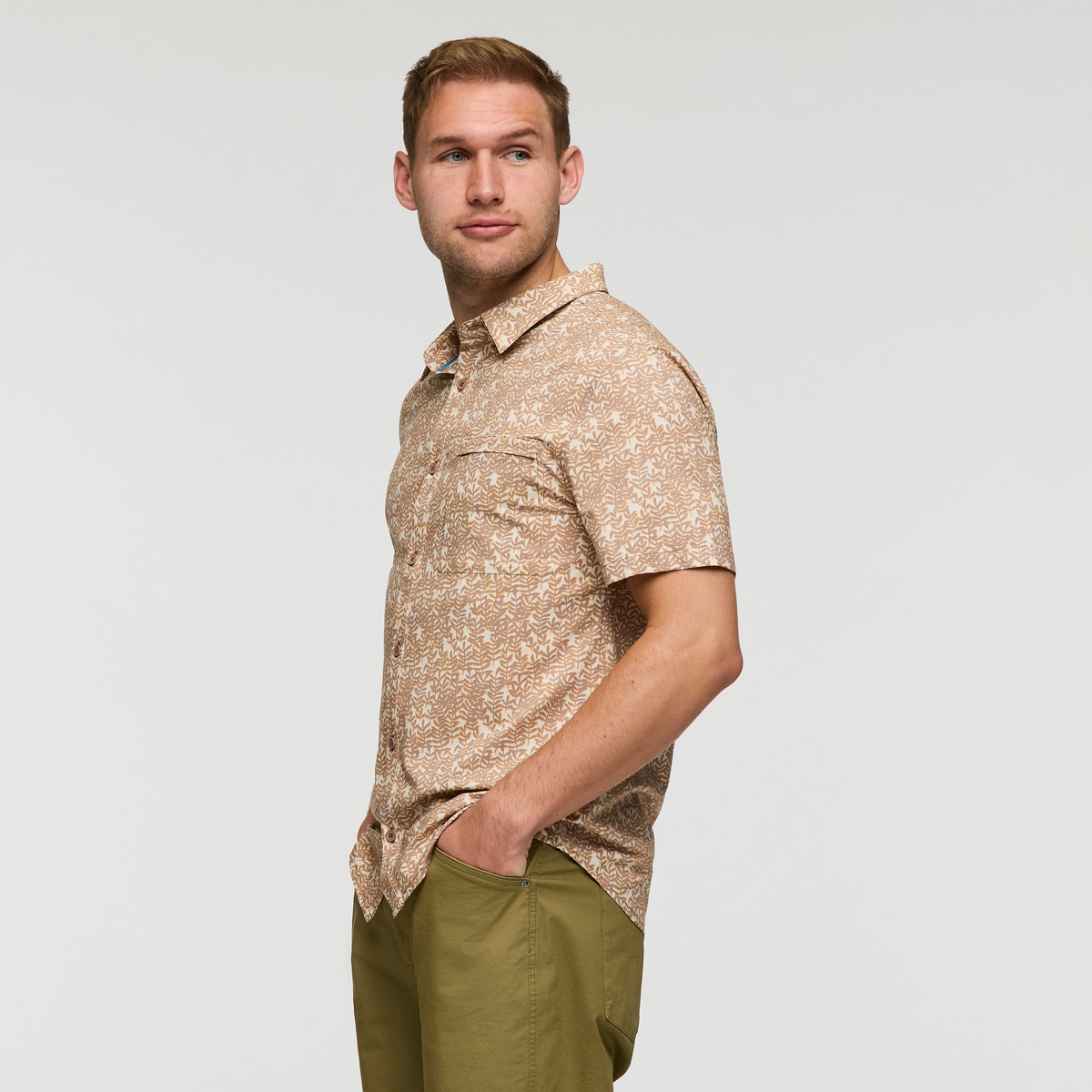 Cambio Button Up Print Men's | Adventure-Ready Comfort