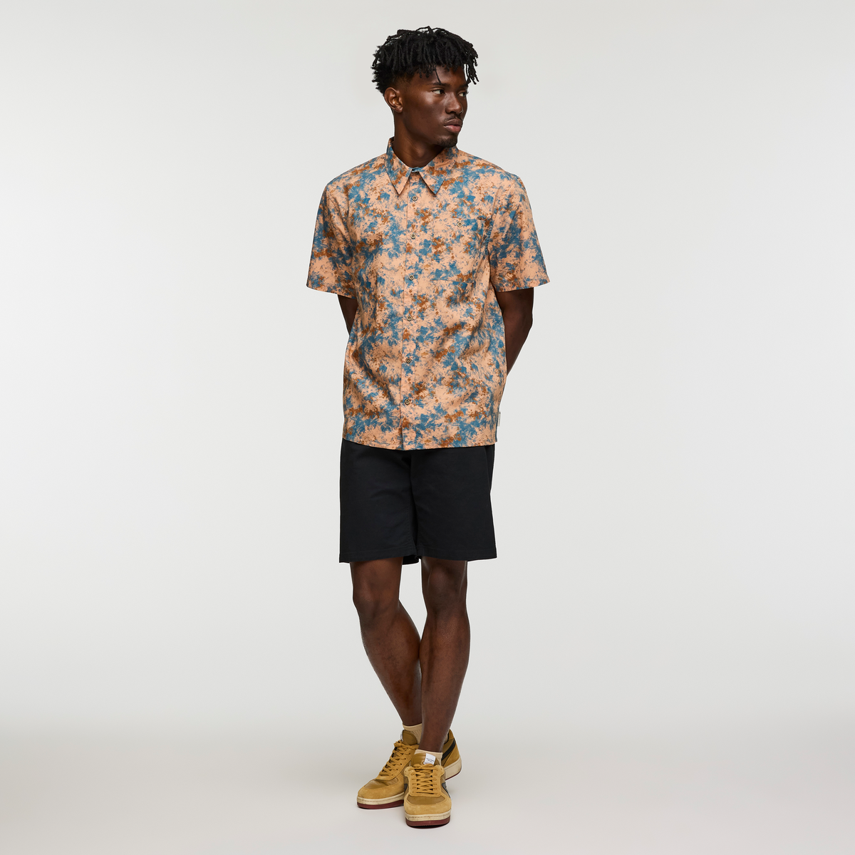 Estival Button Up Shirt Print Men's | Comfortable Outdoor Top