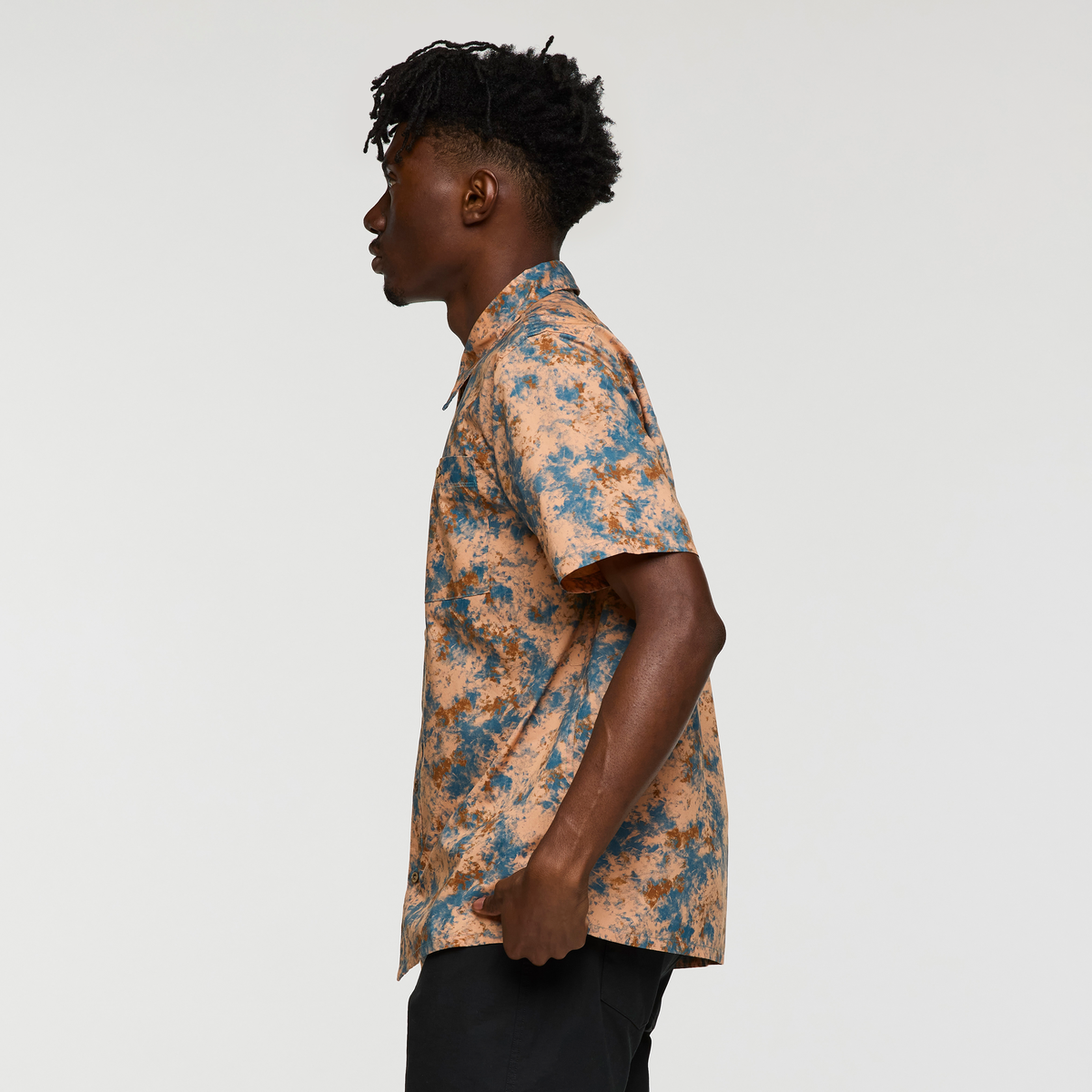 Estival Button Up Shirt Print Men's | Comfortable Outdoor Top