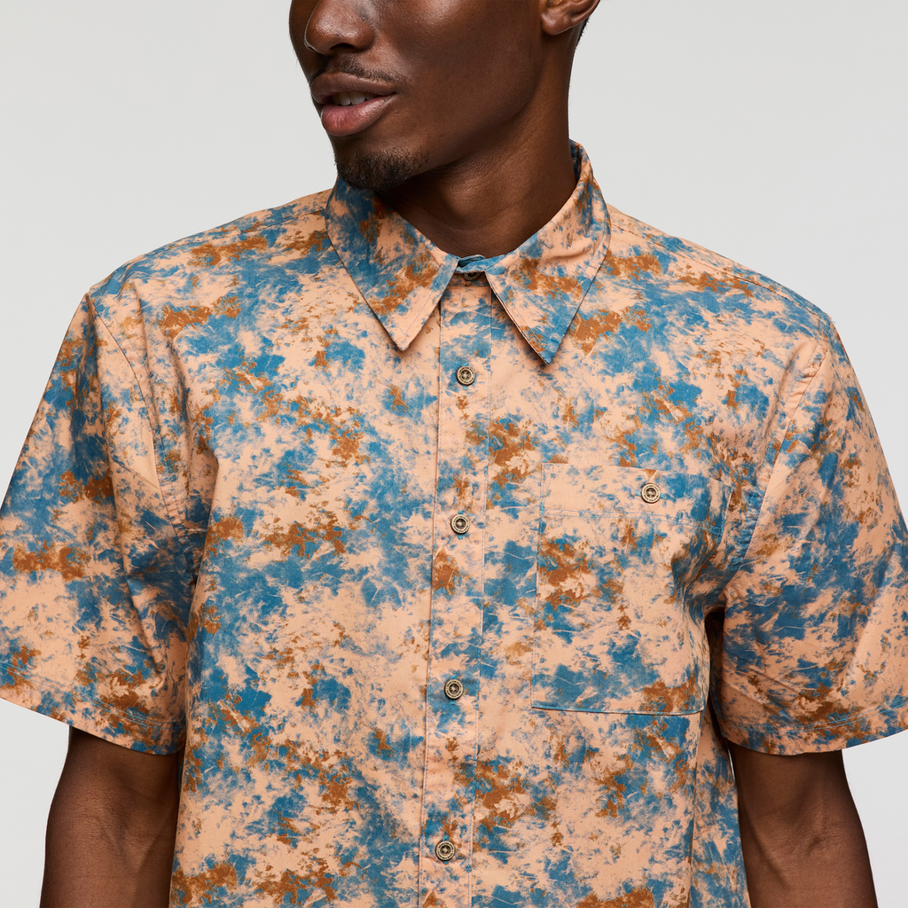 Estival Button Up Shirt Print Men's | Comfortable Outdoor Top
