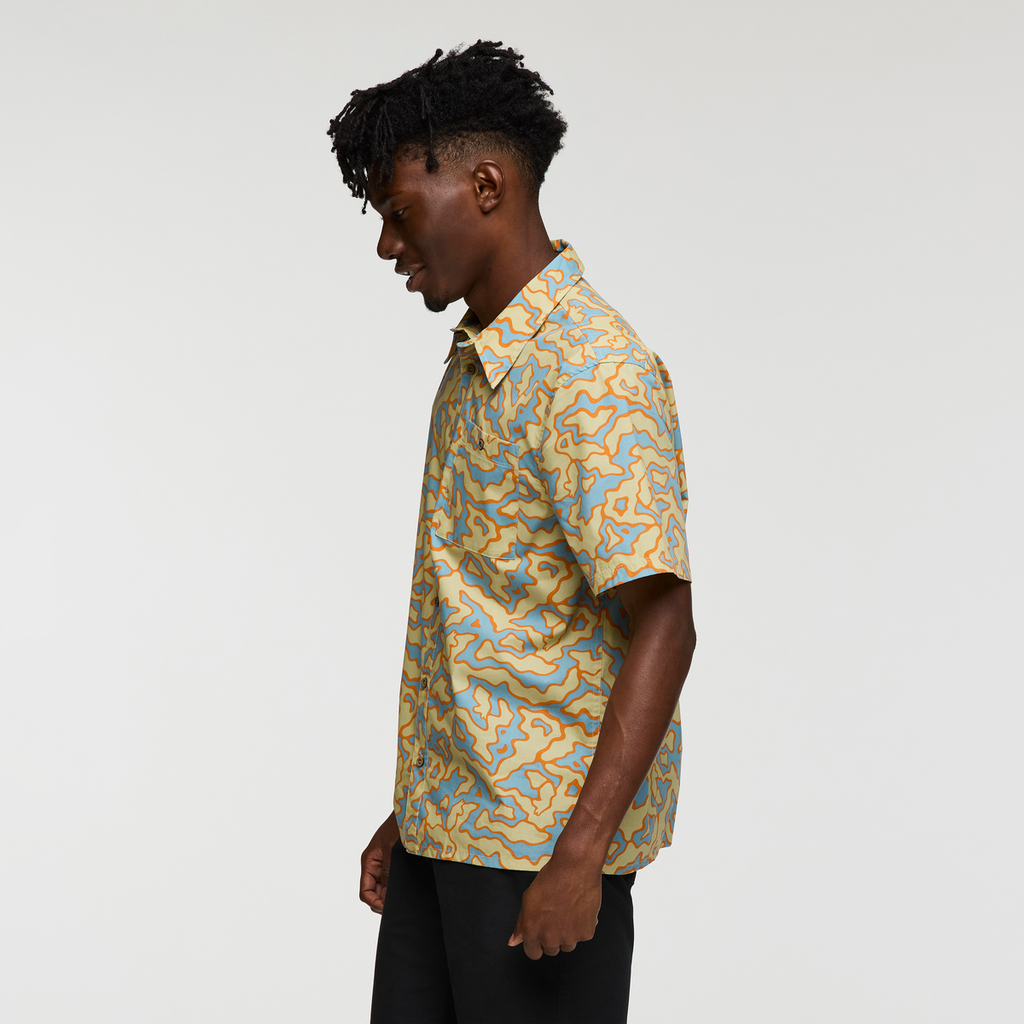 Estival Button Up Shirt Print Men's | Comfortable Outdoor Top