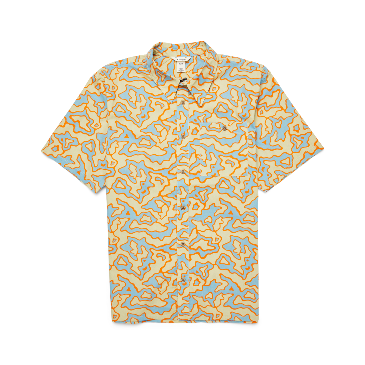 Estival Button Up Shirt Print Men's | Comfortable Outdoor Top