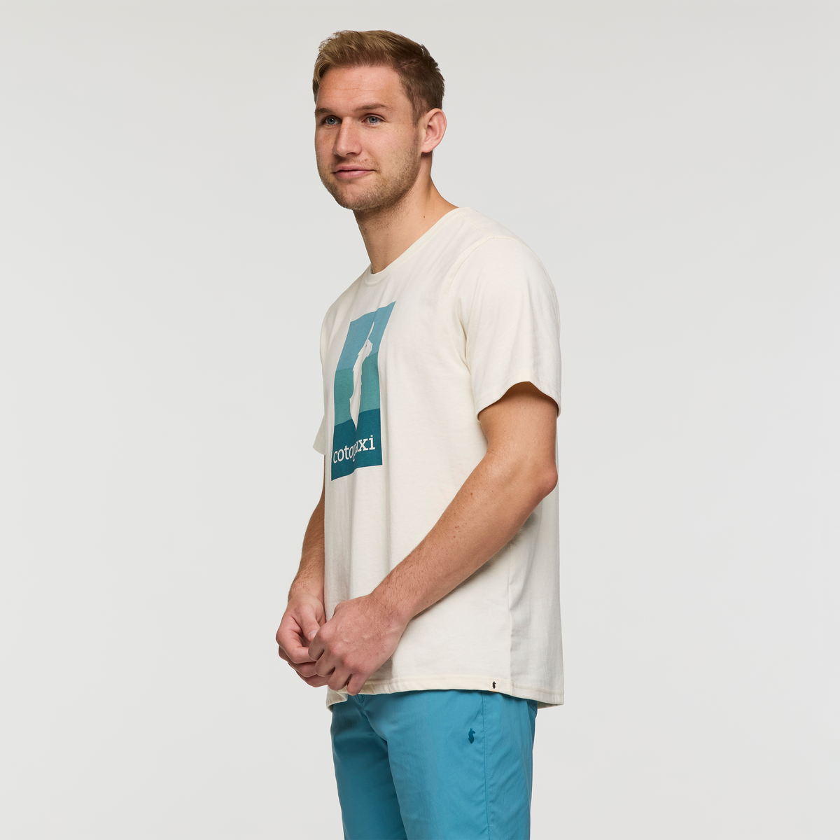 Llama Block T-Shirt Men's | Comfortable Outdoor Top
