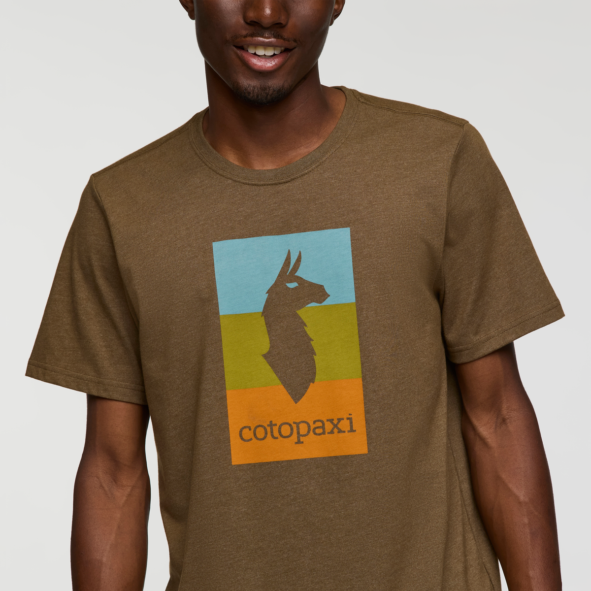 Llama Block T-Shirt Men's | Comfortable Outdoor Top