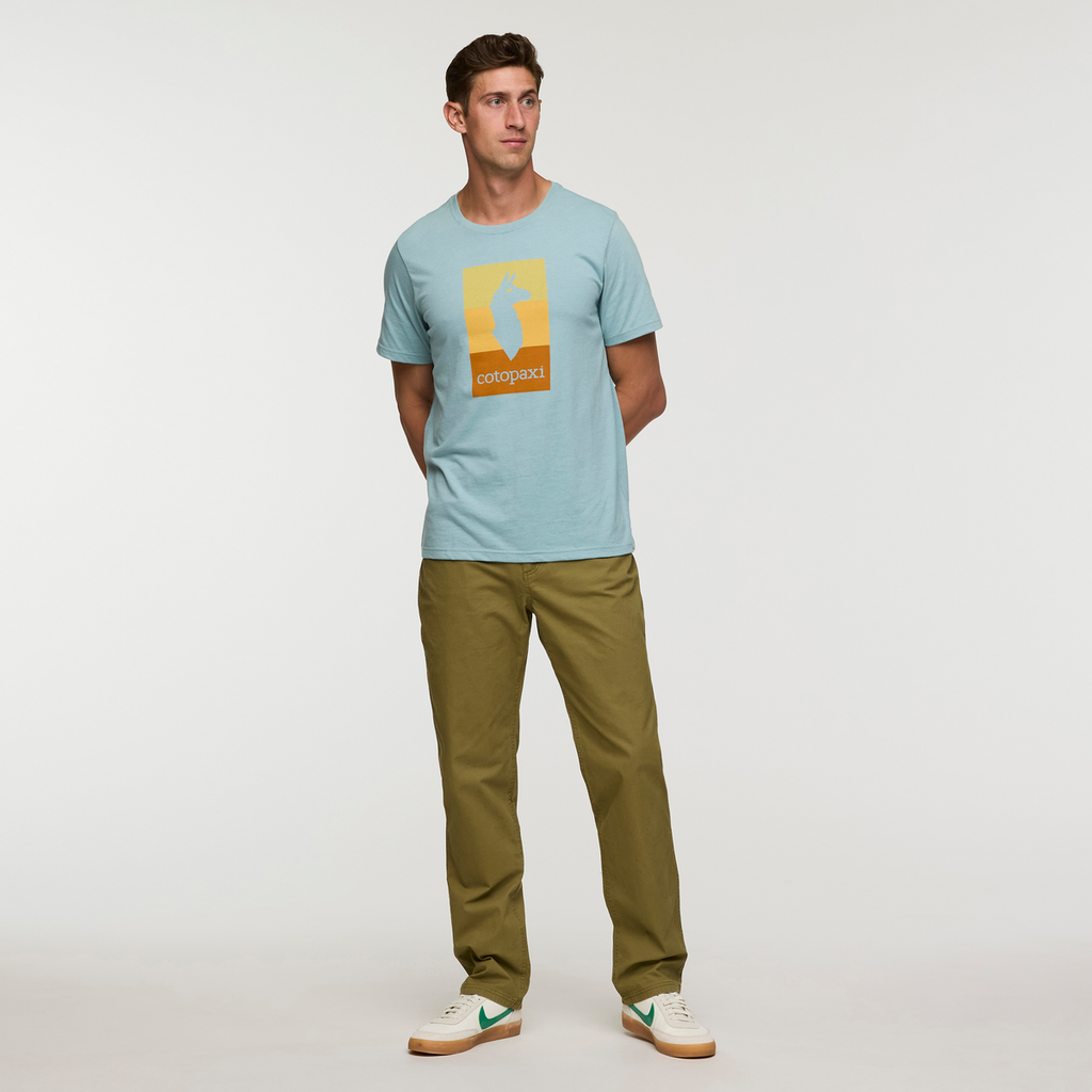 Llama Block T-Shirt Men's | Comfortable Outdoor Top
