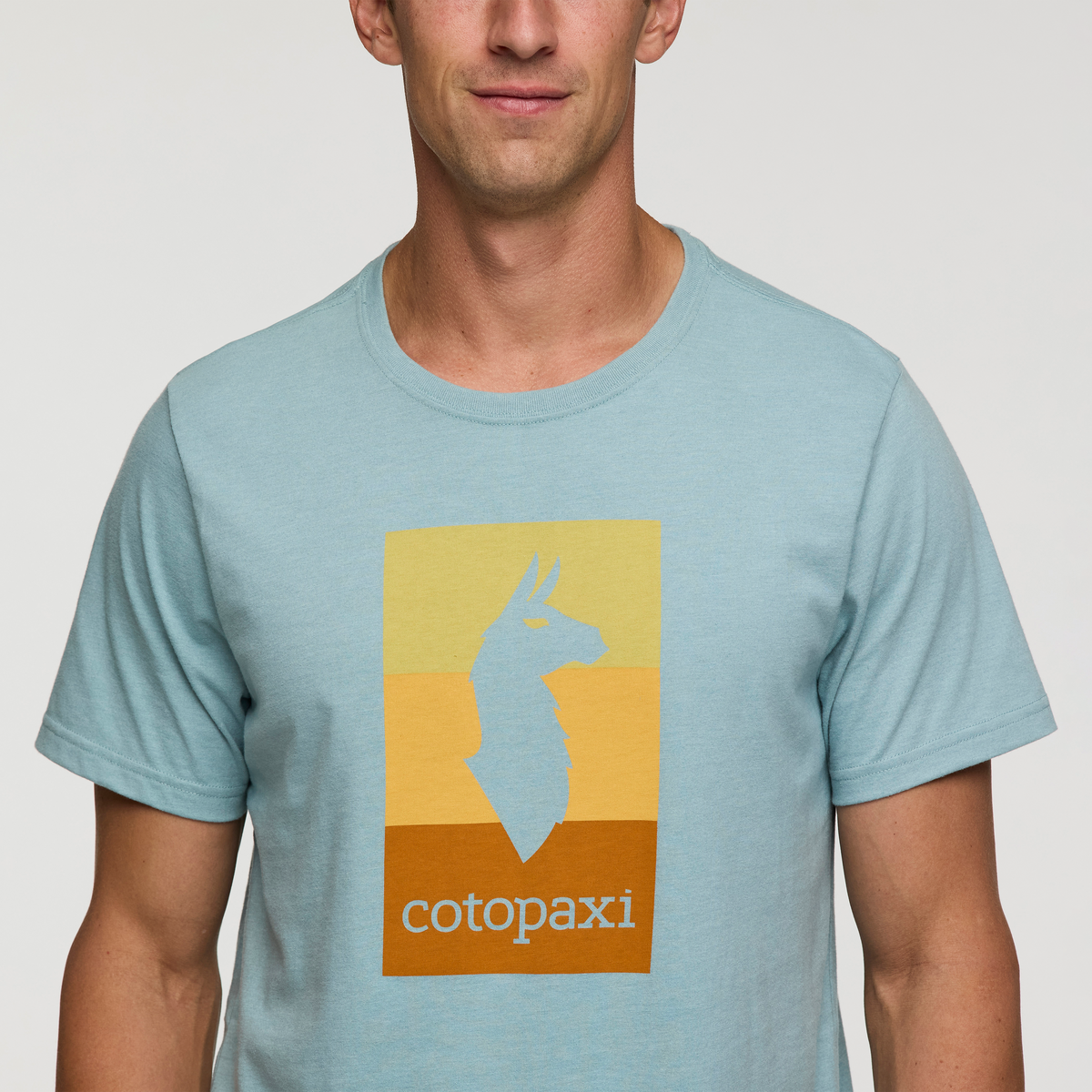 Llama Block T-Shirt Men's | Comfortable Outdoor Top