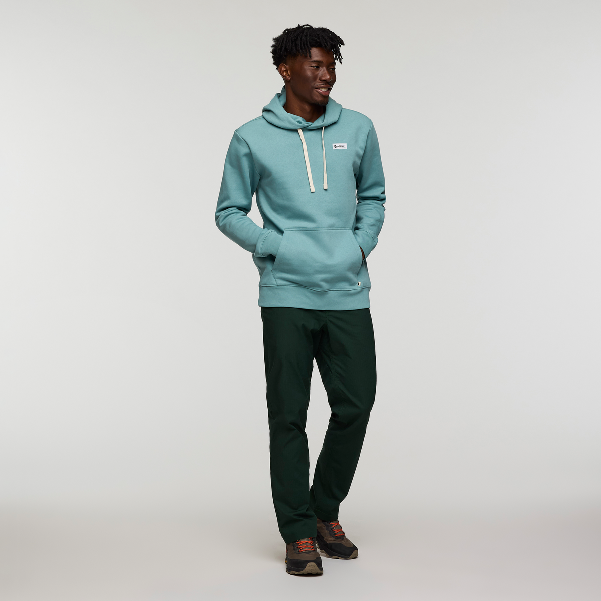 Llama Patch Pullover Hoodie Men's | Cozy Outdoor Layer