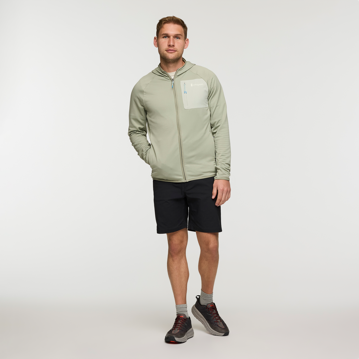 Otero Fleece Full-Zip Hooded Jacket Men's | Cozy Outdoor Layer