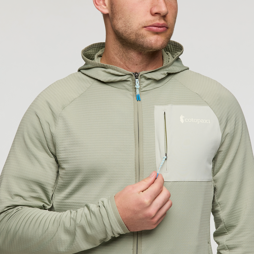 Otero Fleece Full-Zip Hooded Jacket Men's | Cozy Outdoor Layer
