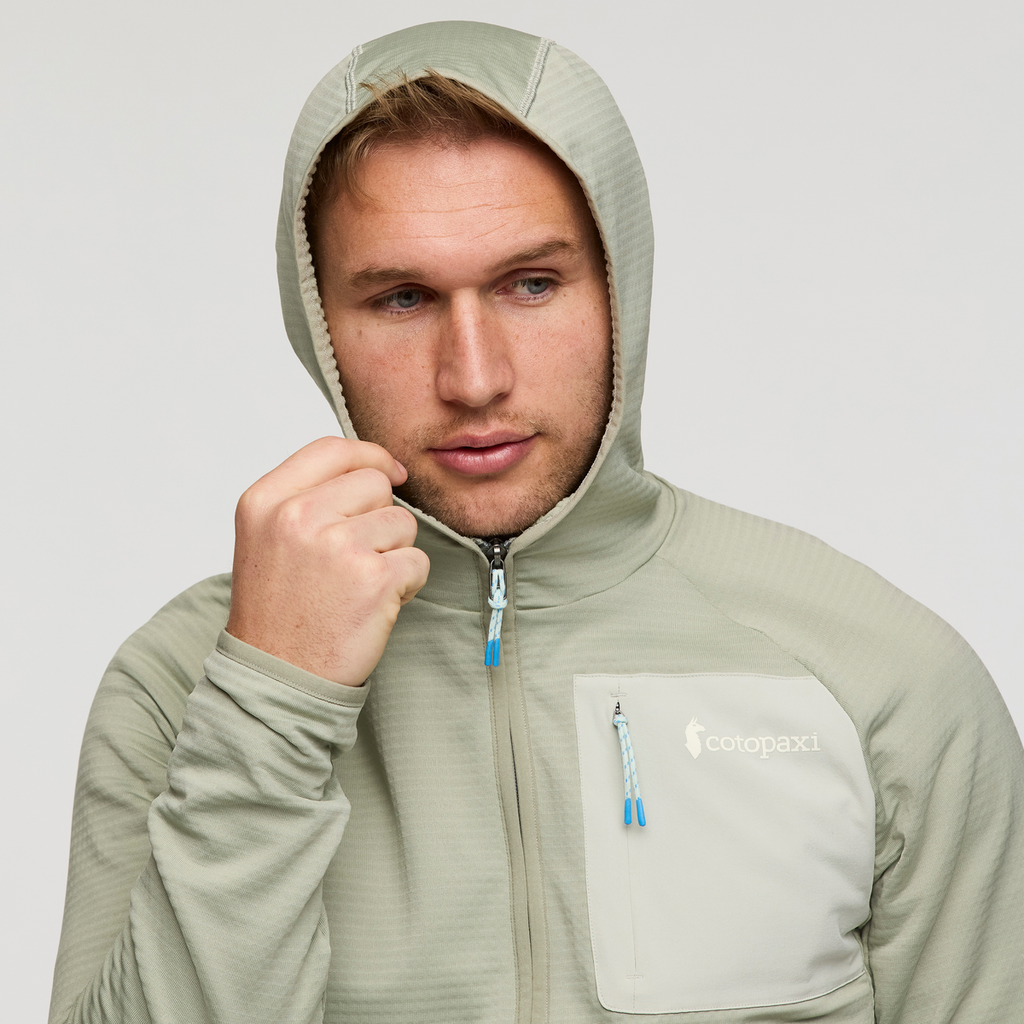 Otero Fleece Full-Zip Hooded Jacket Men's | Cozy Outdoor Layer