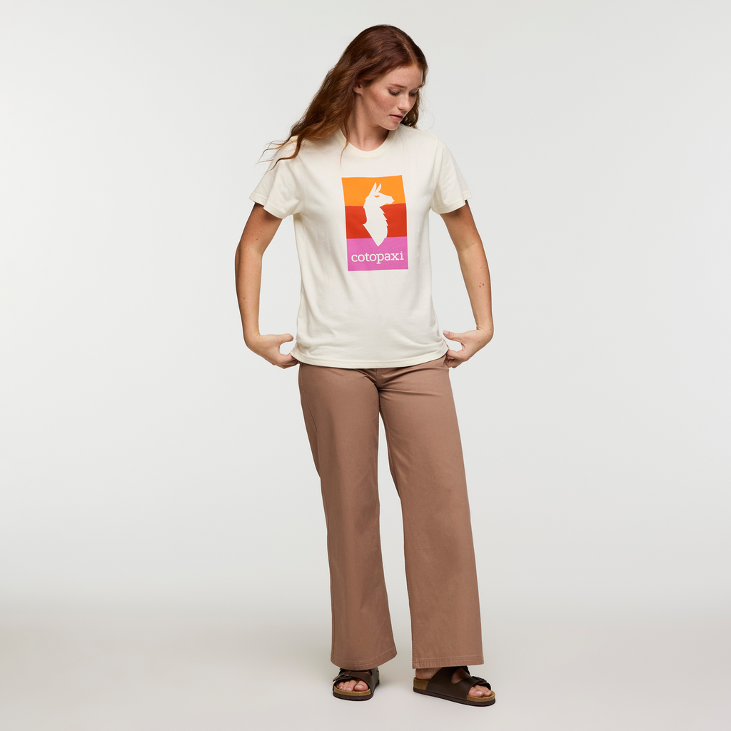 Llama Block T-Shirt Women's | Comfortable Outdoor Top