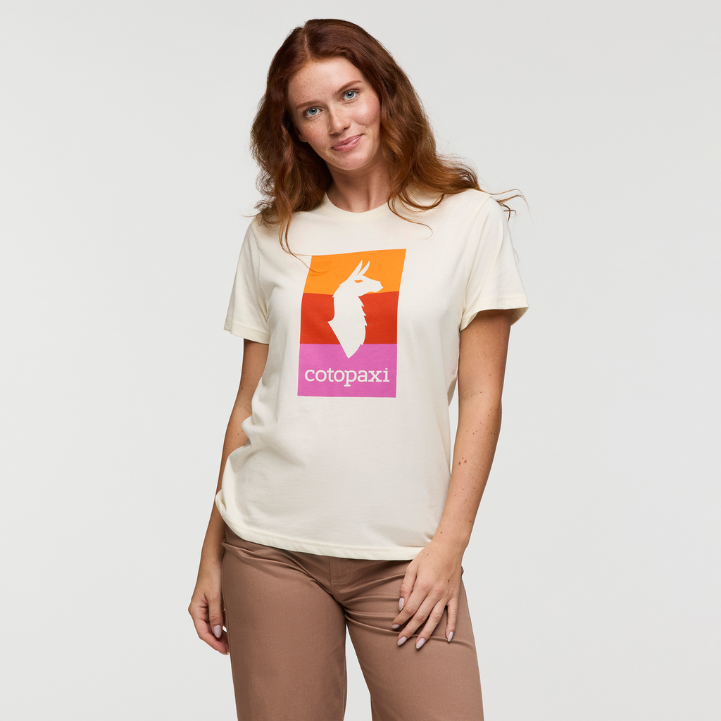 Llama Block T-Shirt Women's | Comfortable Outdoor Top