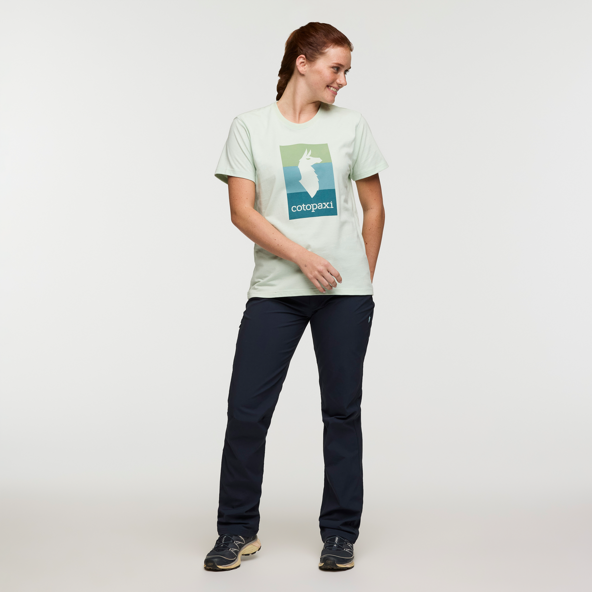 Llama Block T-Shirt Women's | Comfortable Outdoor Top