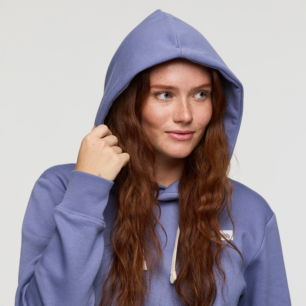 Llama Patch Pullover Hoodie Women's | Cozy Outdoor Layer