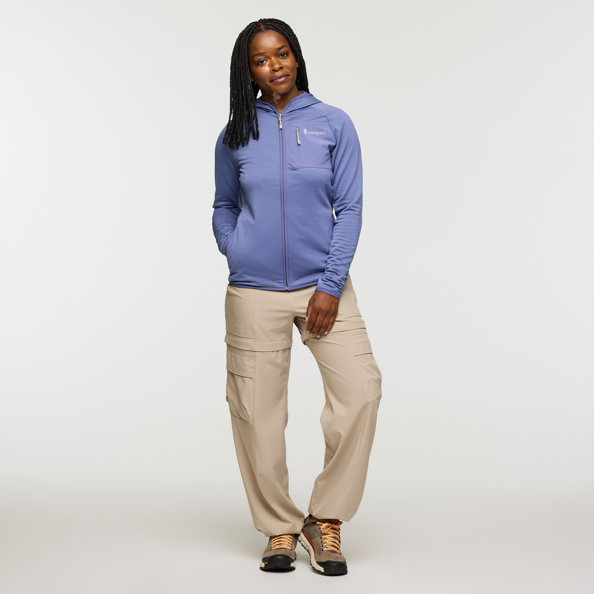 Otero Fleece Full-Zip Hooded Jacket Women's | Cozy Outdoor Layer