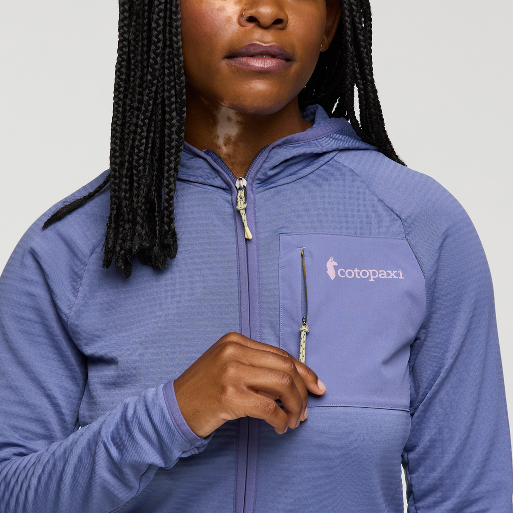Otero Fleece Full-Zip Hooded Jacket Women's | Cozy Outdoor Layer