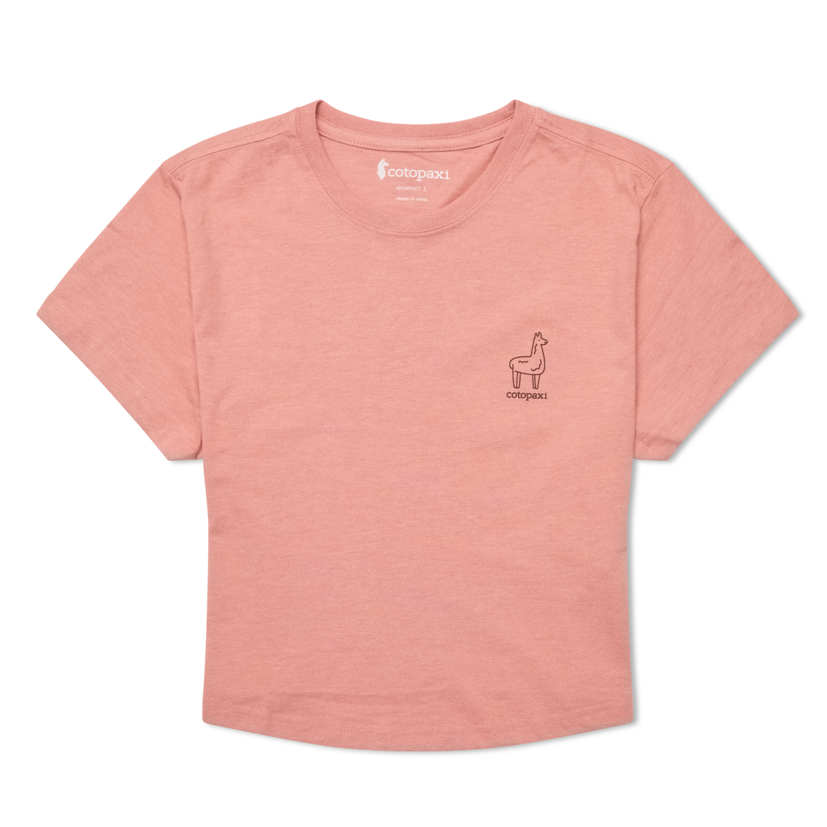 Tiny Llama Crop T-Shirt Women's | Comfortable Outdoor Top